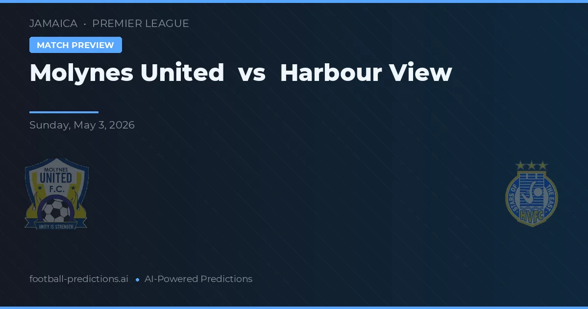 Molynes United vs Harbour View — voorspelling en vooruitblik wedstrijd