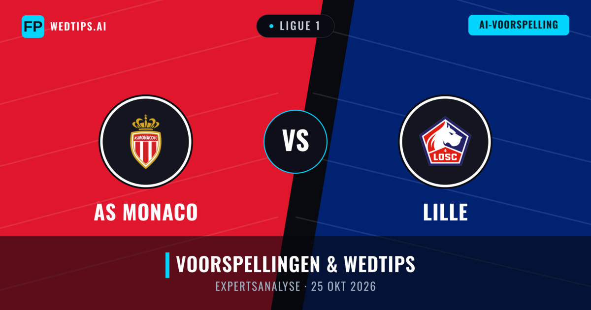AS Monaco vs Lille — voorspelling en vooruitblik wedstrijd