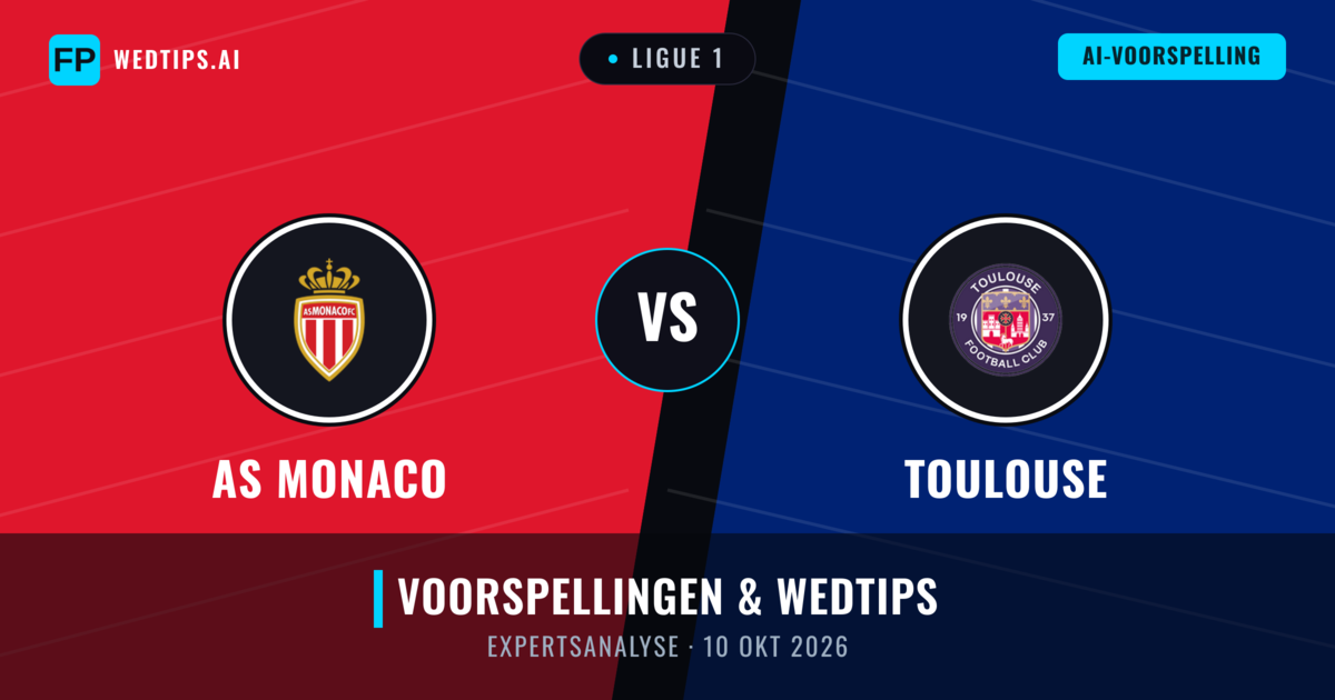AS Monaco vs Toulouse — voorspelling en vooruitblik wedstrijd