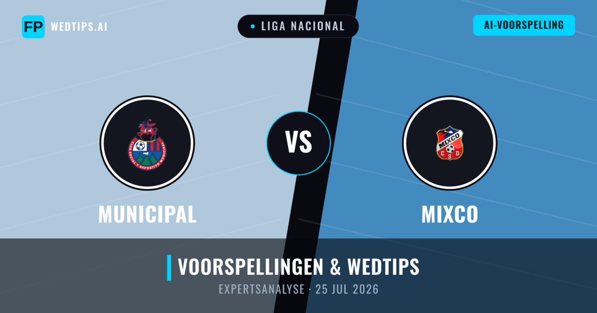 Municipal vs Mixco — voorspelling en vooruitblik wedstrijd