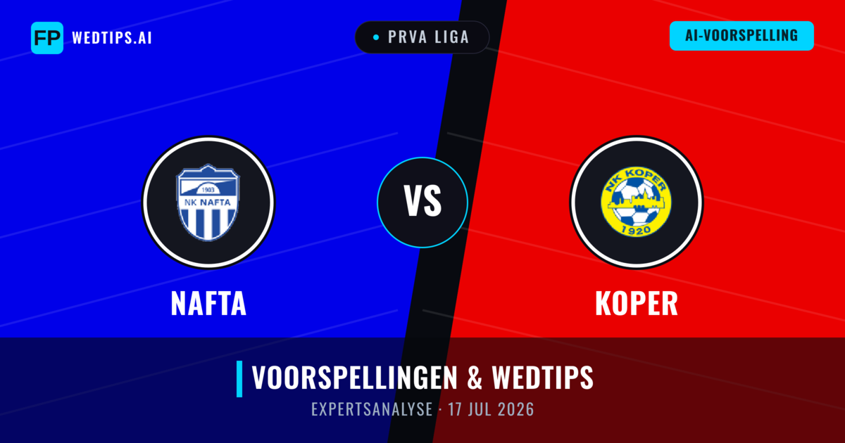 Nafta vs Koper — voorspelling en vooruitblik wedstrijd