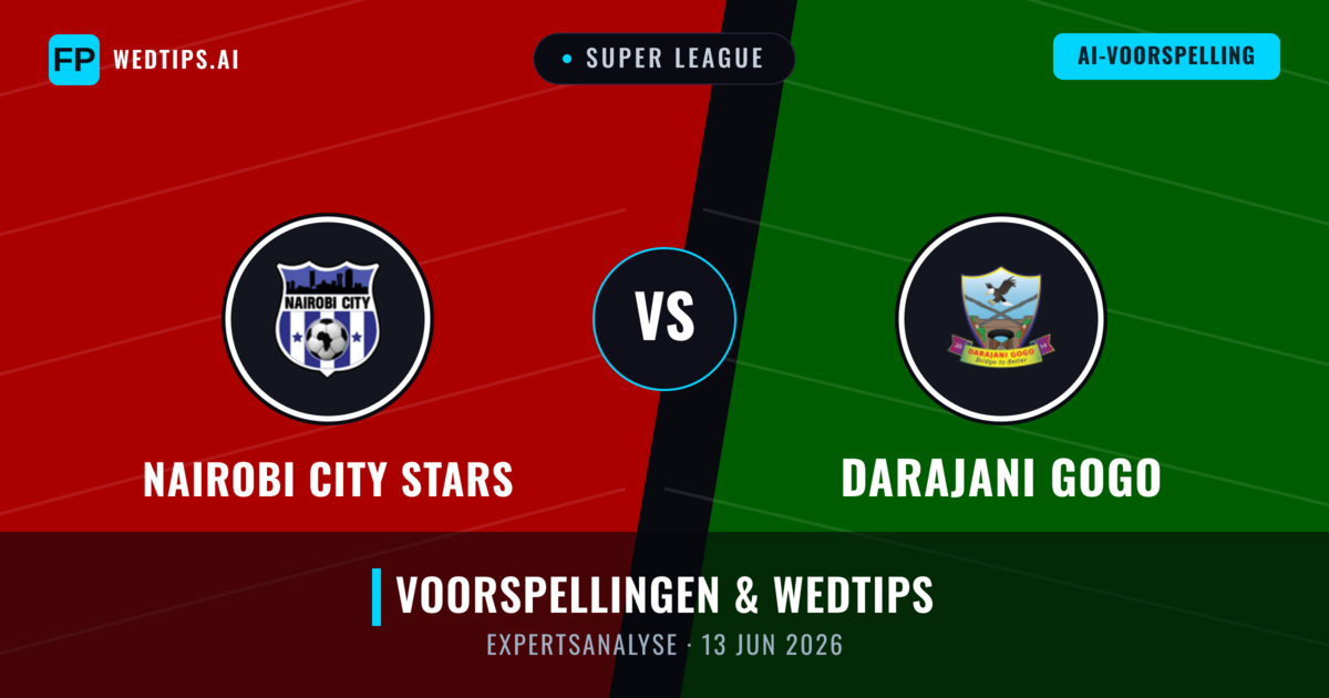 Nairobi City Stars vs Darajani Gogo — voorspelling en vooruitblik wedstrijd