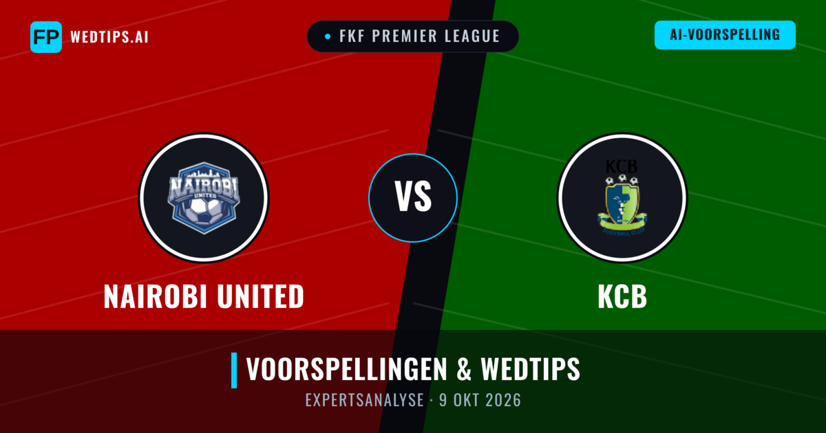 Nairobi United vs KCB — voorspelling en vooruitblik wedstrijd