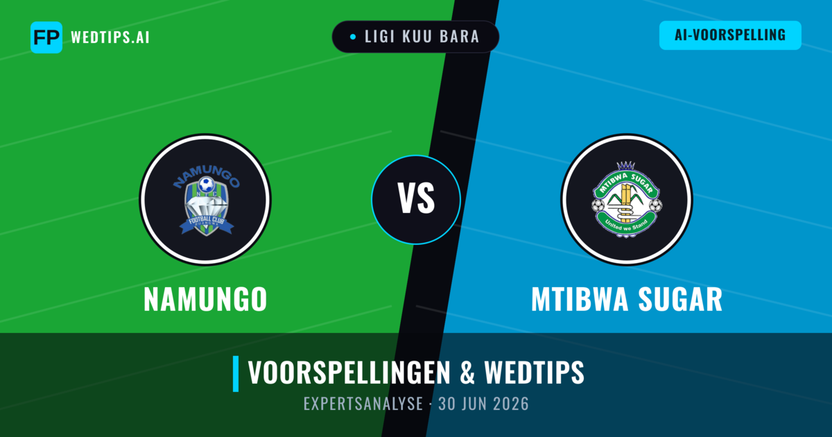 Namungo vs Mtibwa Sugar — voorspelling en vooruitblik wedstrijd