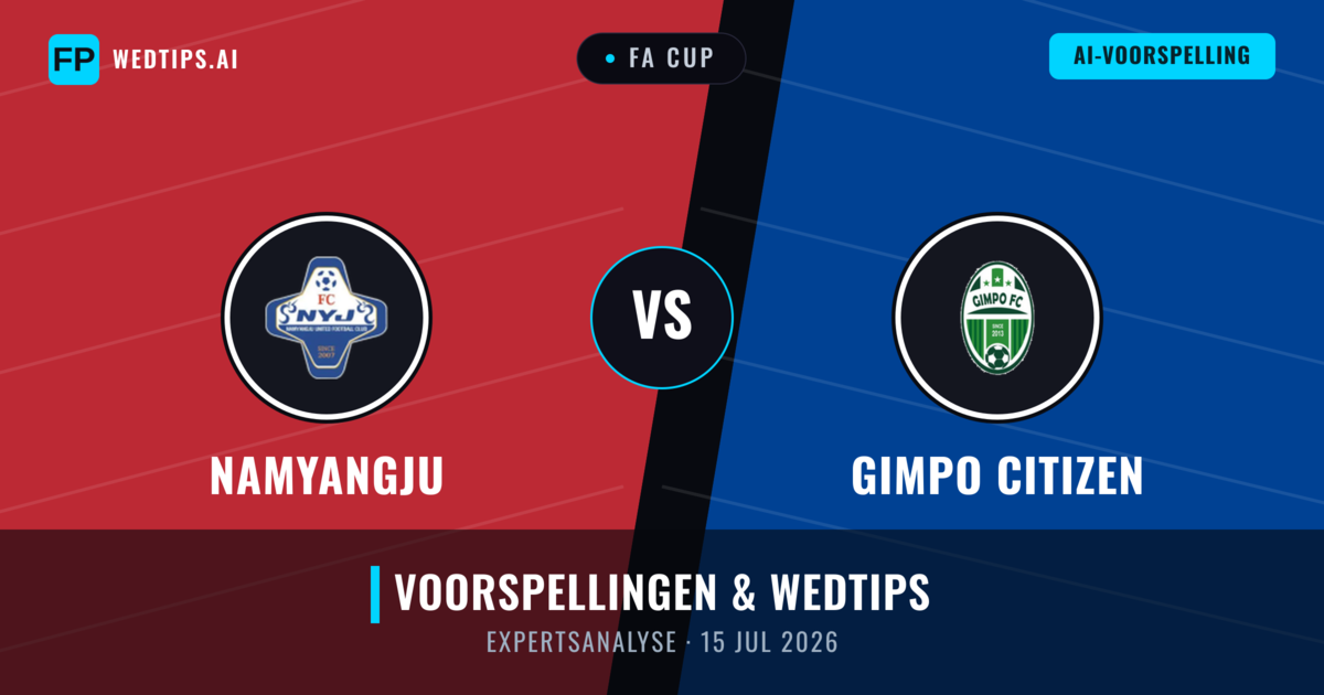 Namyangju vs Gimpo Citizen — voorspelling en vooruitblik wedstrijd