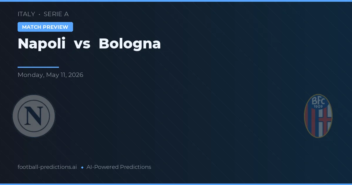 Napoli vs Bologna — voorspelling en vooruitblik wedstrijd