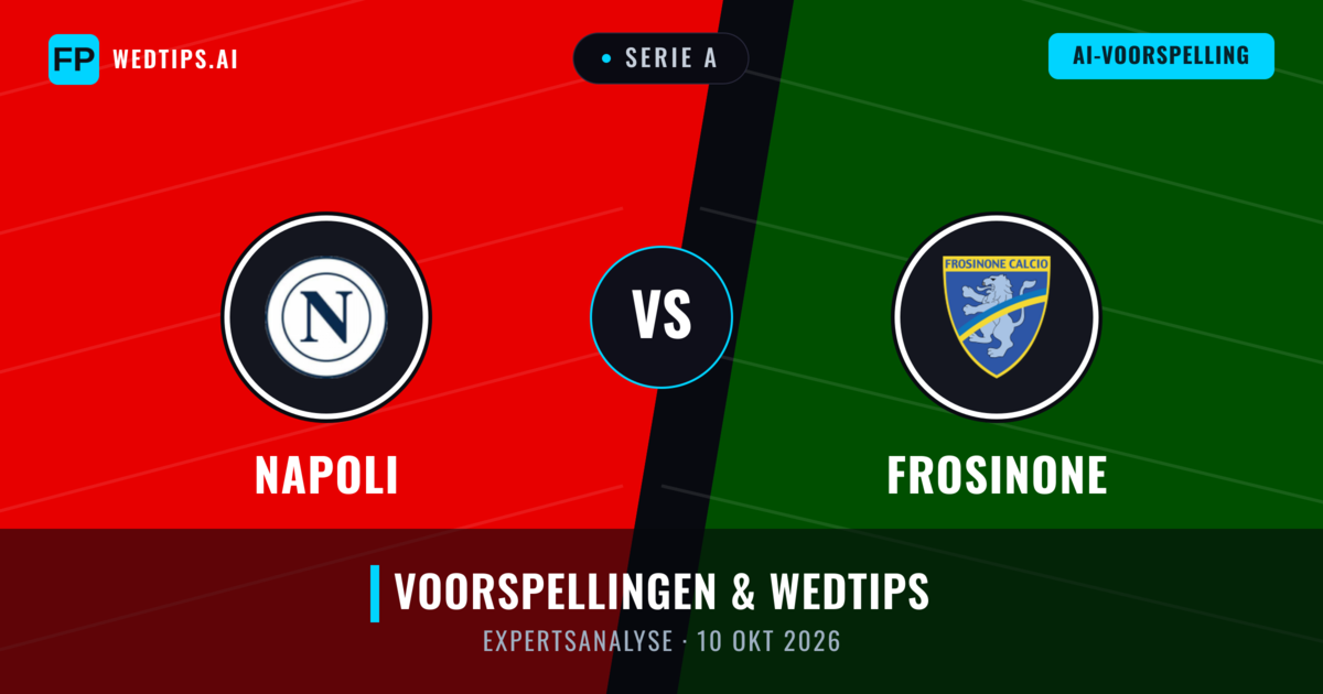Napoli vs Frosinone — voorspelling en vooruitblik wedstrijd