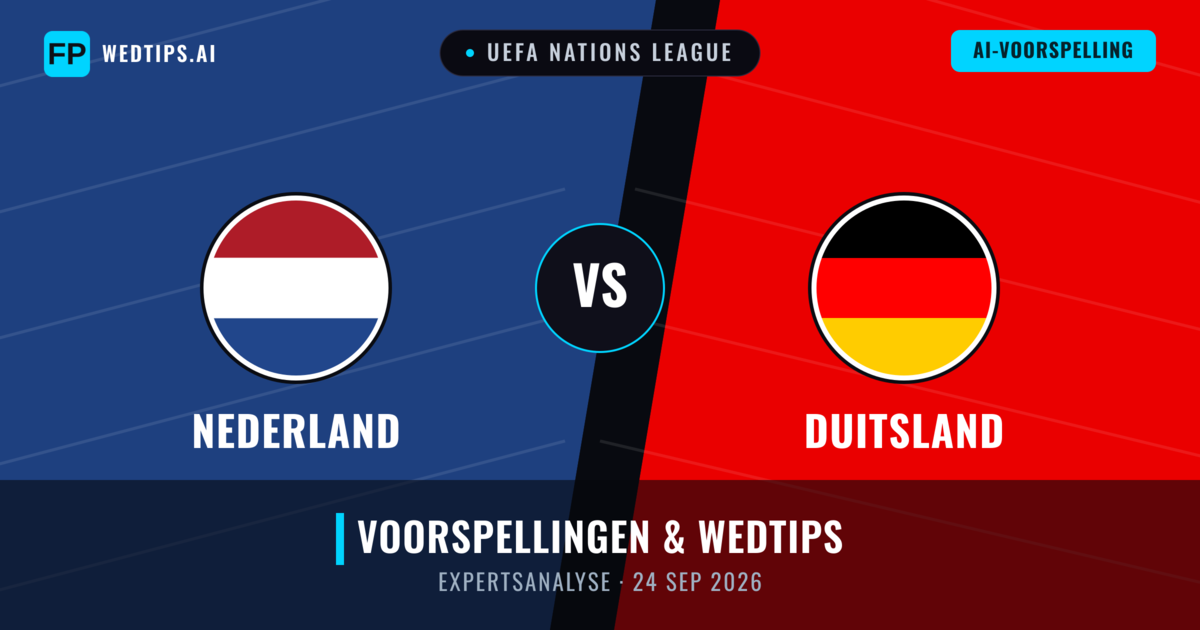 Nederland vs Duitsland — voorspelling en vooruitblik wedstrijd