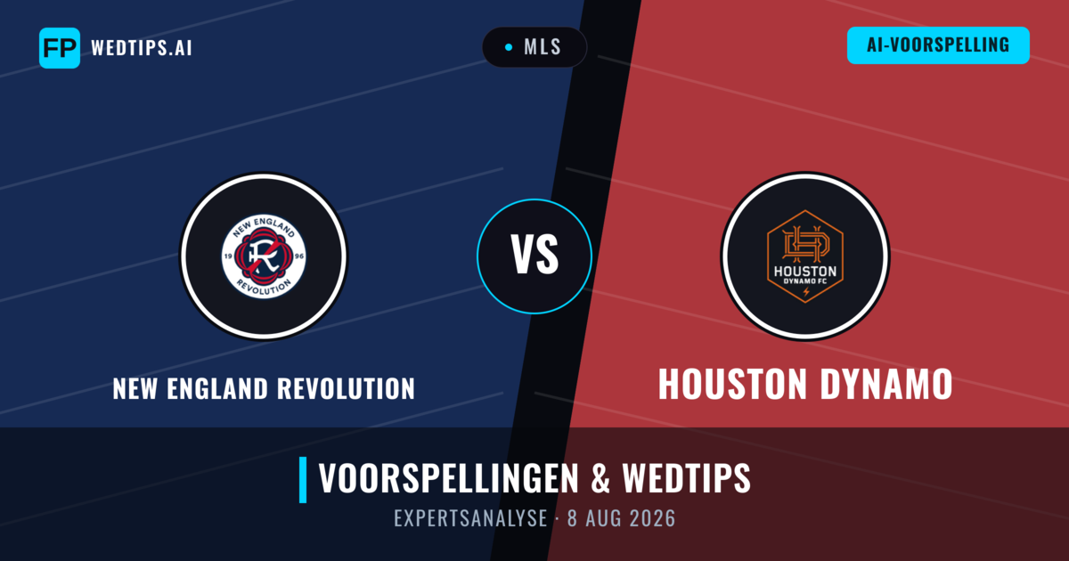 New England Revolution vs Houston Dynamo — voorspelling en vooruitblik wedstrijd