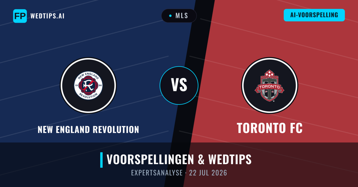 New England Revolution vs Toronto FC — voorspelling en vooruitblik wedstrijd