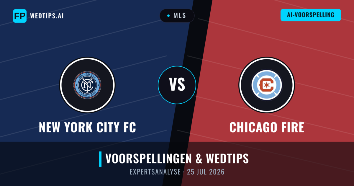 New York City FC vs Chicago Fire — voorspelling en vooruitblik wedstrijd