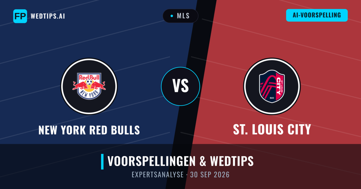 New York Red Bulls vs St. Louis City — voorspelling en vooruitblik wedstrijd