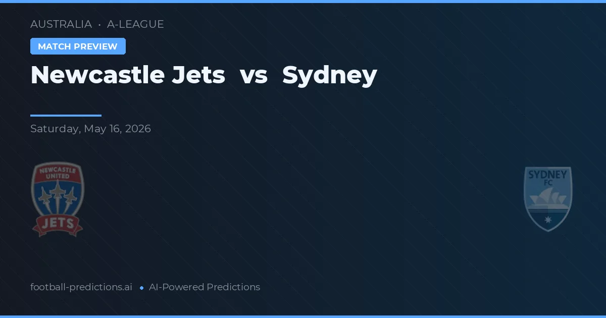 Newcastle Jets vs Sydney — voorspelling en vooruitblik wedstrijd