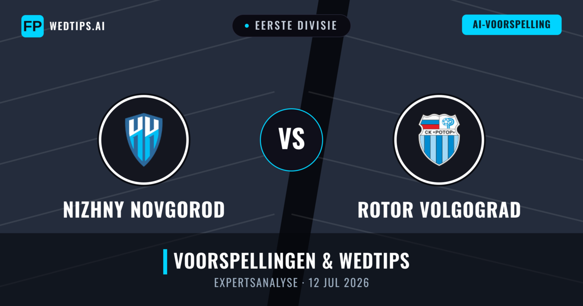 Nizhny Novgorod vs Rotor Volgograd — voorspelling en vooruitblik wedstrijd
