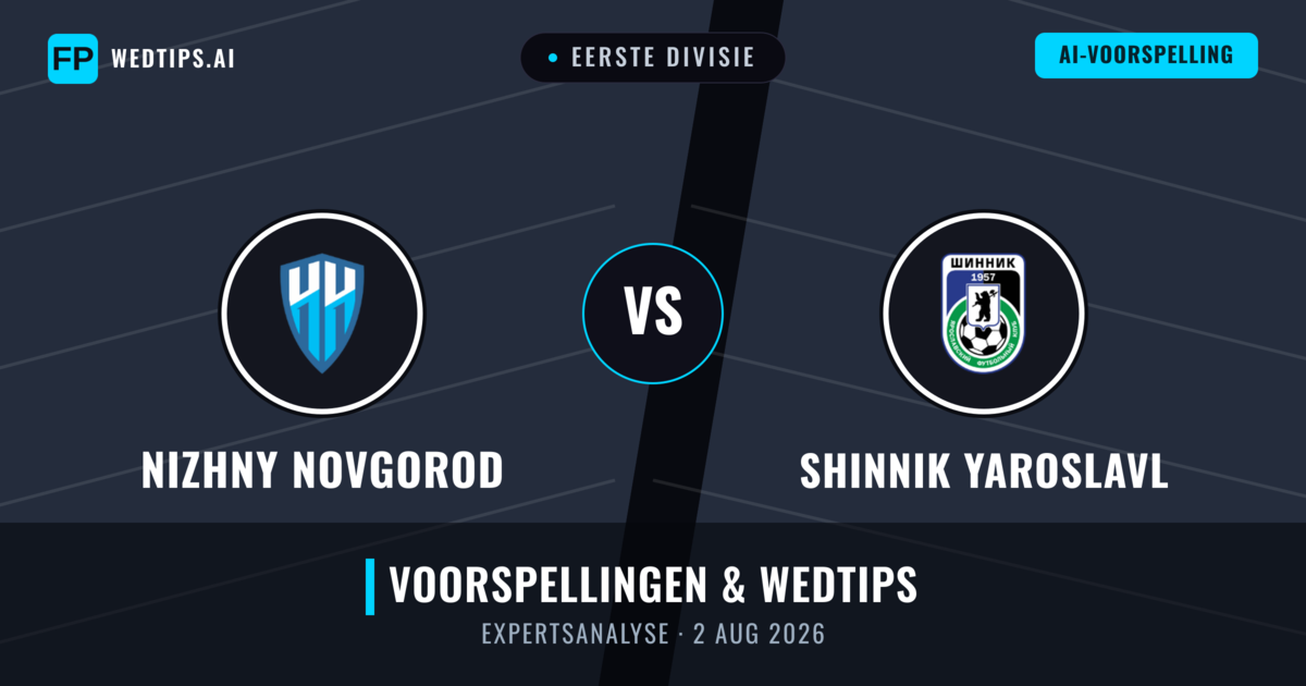 Nizhny Novgorod vs Shinnik Yaroslavl — voorspelling en vooruitblik wedstrijd