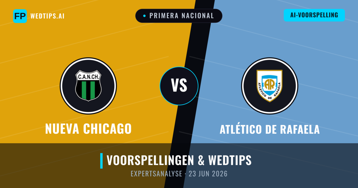 Nueva Chicago vs Atlético de Rafaela — voorspelling en vooruitblik wedstrijd
