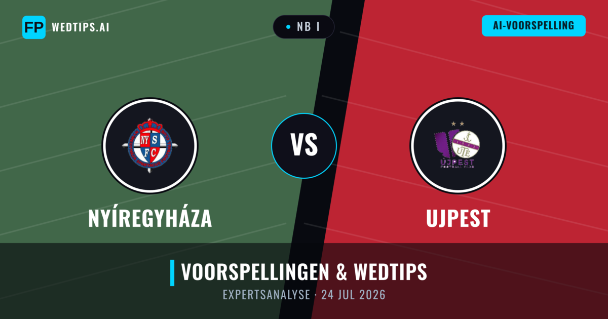 Nyíregyháza vs Ujpest — voorspelling en vooruitblik wedstrijd