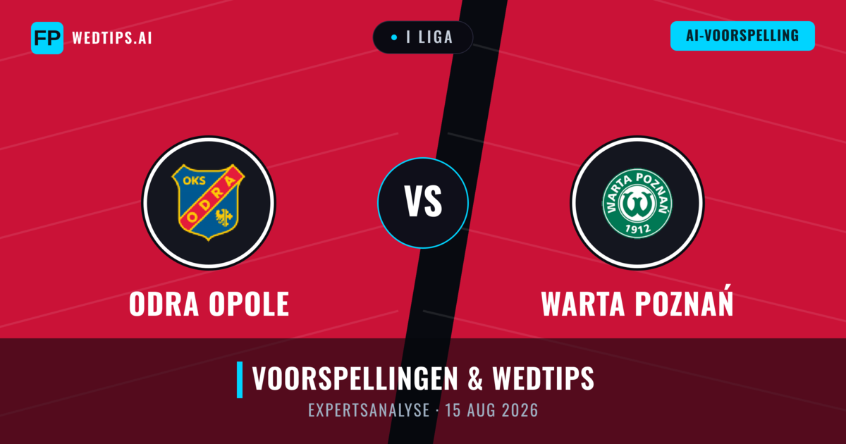 Odra Opole vs Warta Poznań — voorspelling en vooruitblik wedstrijd