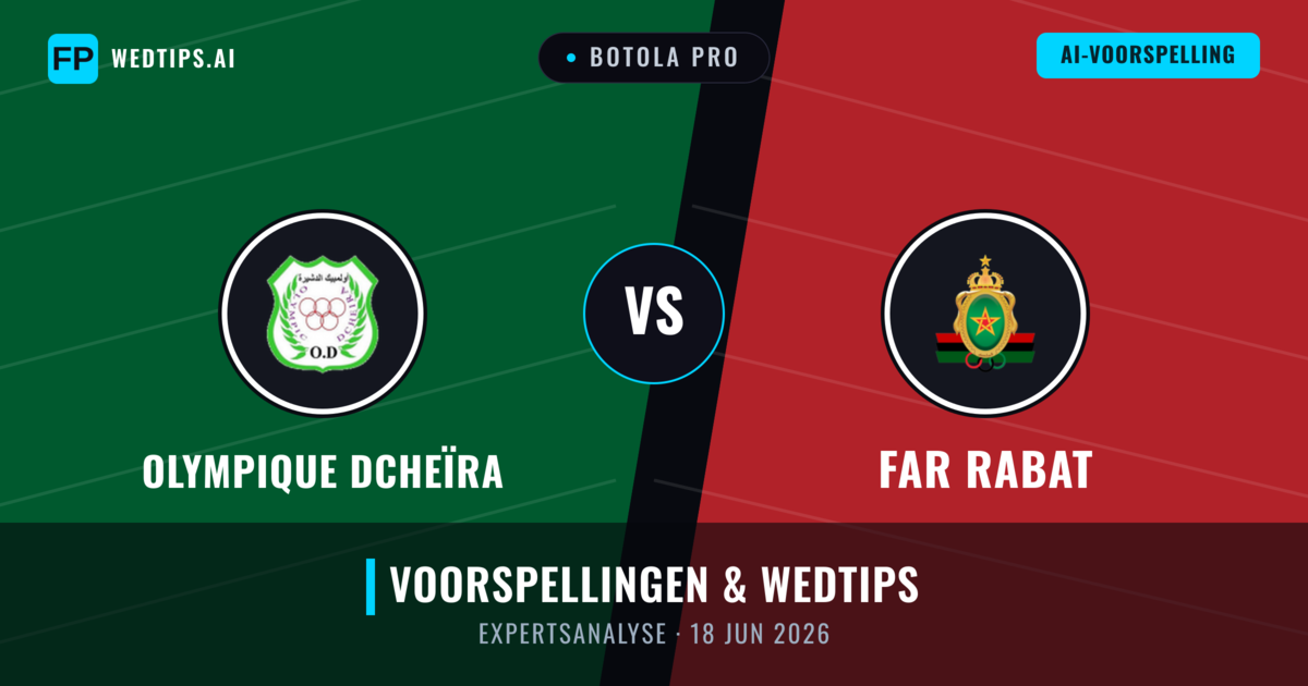 Olympique Dcheïra vs FAR Rabat — voorspelling en vooruitblik wedstrijd
