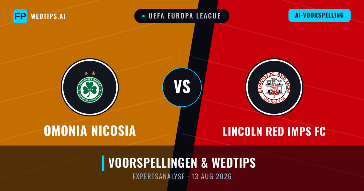 Omonia Nicosia vs Lincoln Red Imps FC — voorspelling en vooruitblik wedstrijd