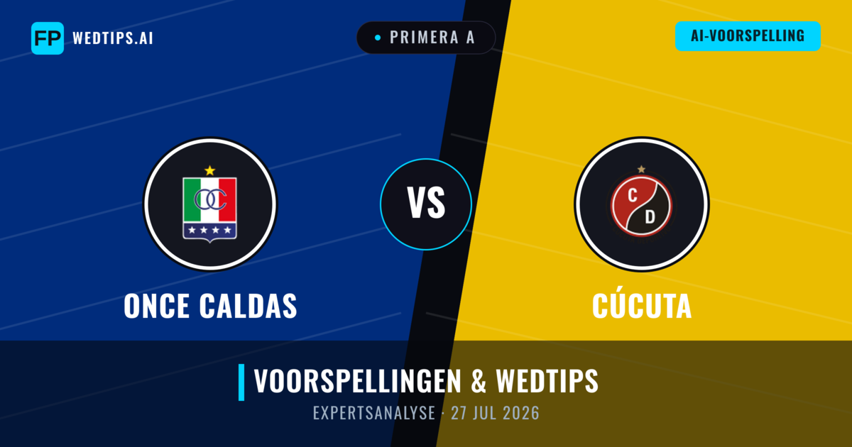 Once Caldas vs Cúcuta — voorspelling en vooruitblik wedstrijd