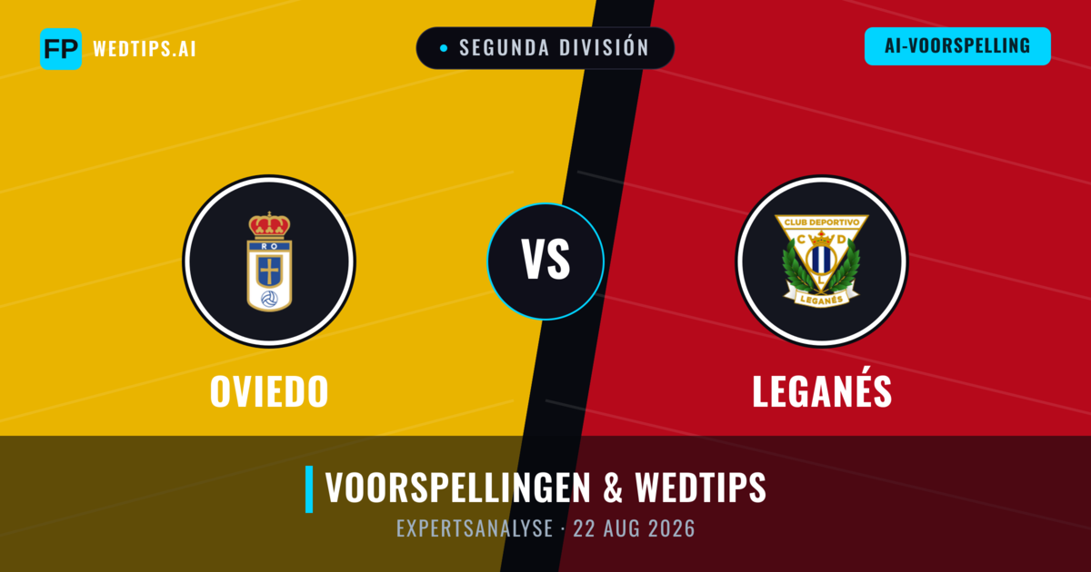 Oviedo vs Leganés — voorspelling en vooruitblik wedstrijd