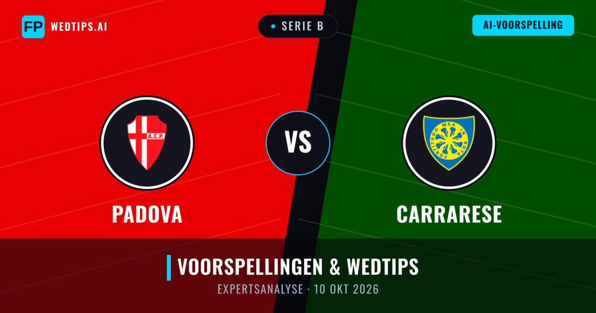 Padova vs Carrarese — voorspelling en vooruitblik wedstrijd