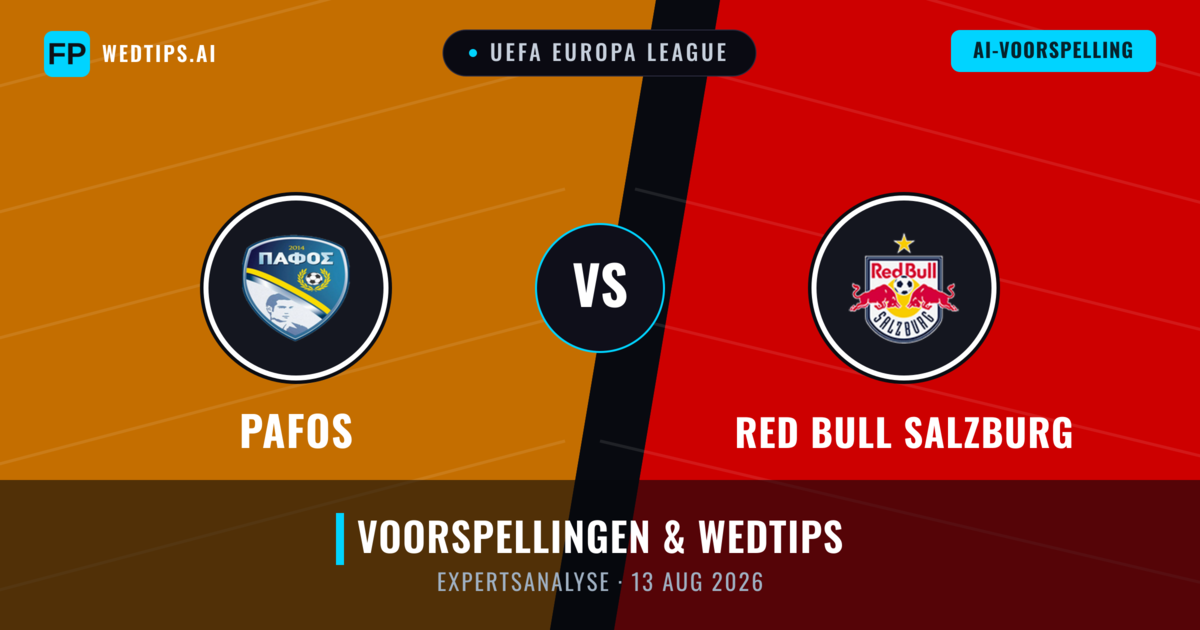 Pafos vs Red Bull Salzburg — voorspelling en vooruitblik wedstrijd
