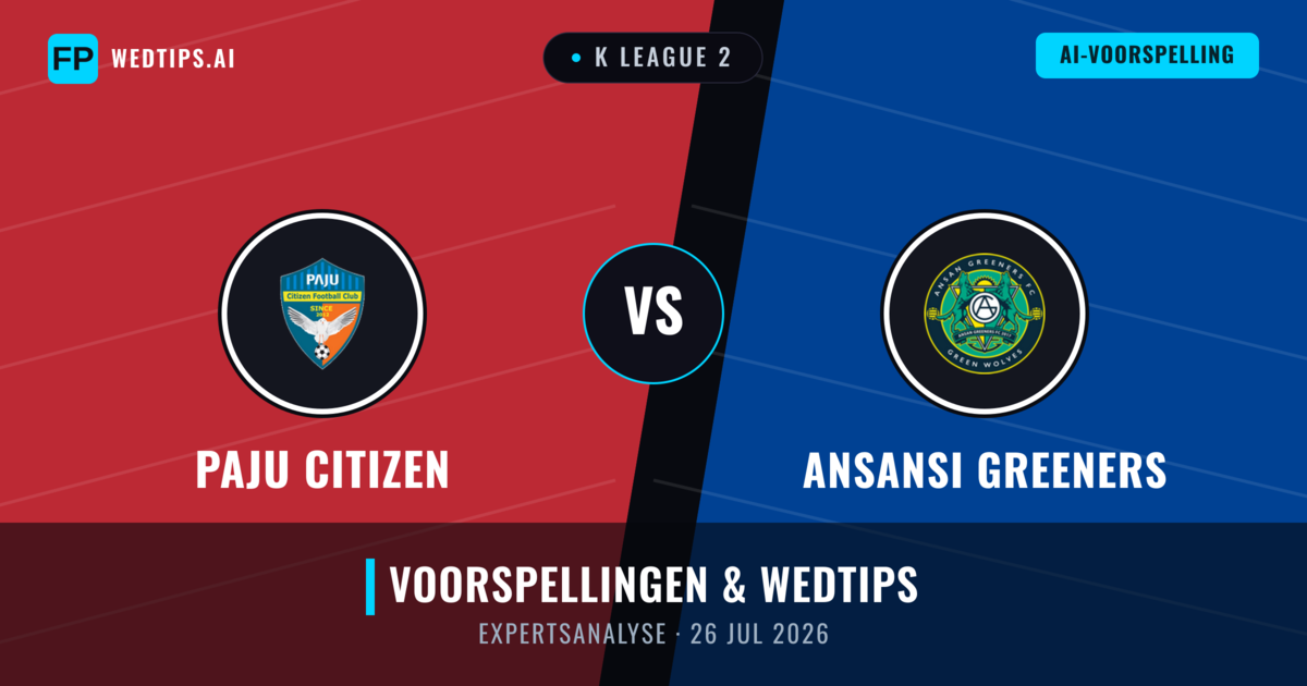 Paju Citizen vs Ansansi Greeners — voorspelling en vooruitblik wedstrijd