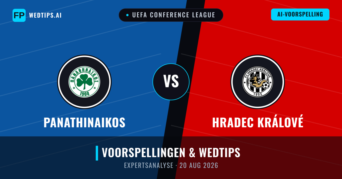 Panathinaikos vs Hradec Králové — voorspelling en vooruitblik wedstrijd