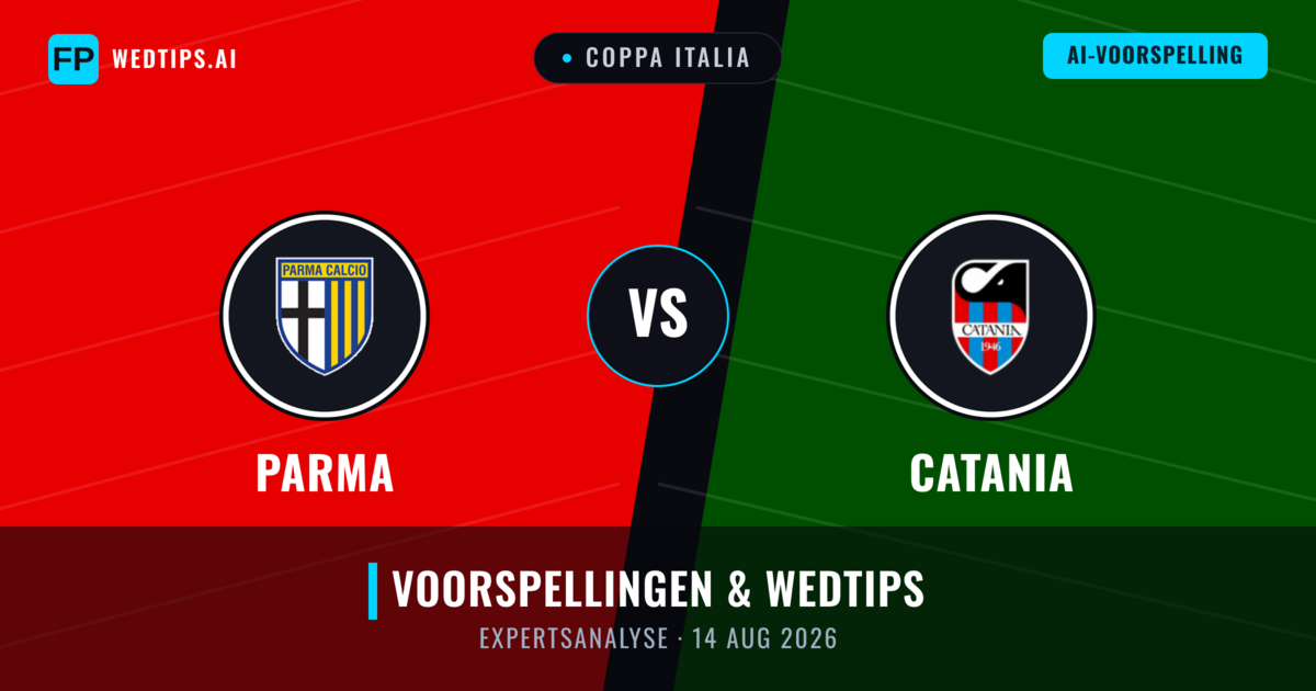 Parma vs Catania — voorspelling en vooruitblik wedstrijd