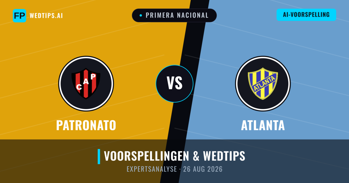 Patronato vs Atlanta — voorspelling en vooruitblik wedstrijd