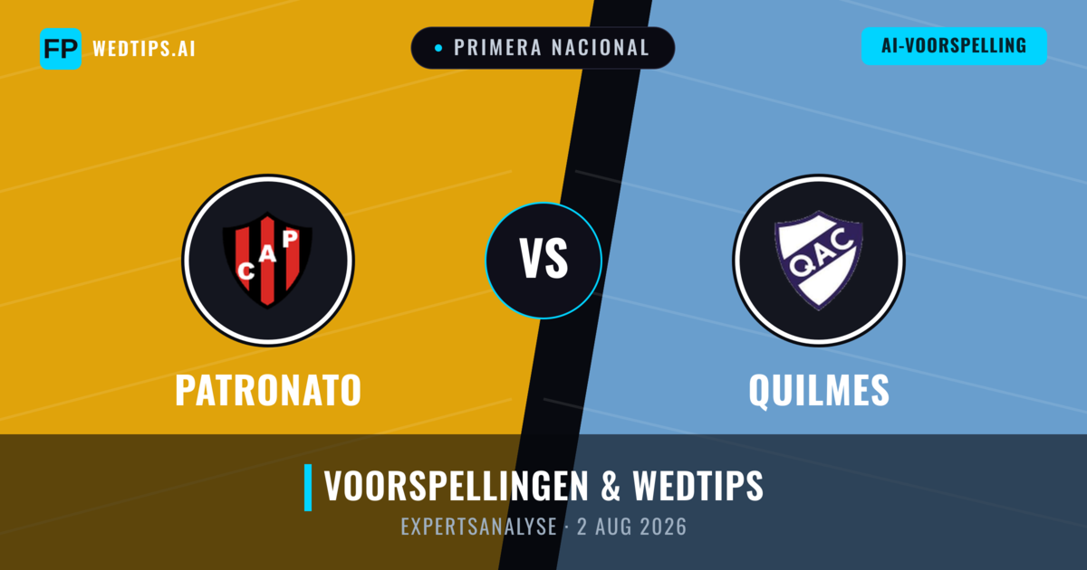 Patronato vs Quilmes — voorspelling en vooruitblik wedstrijd