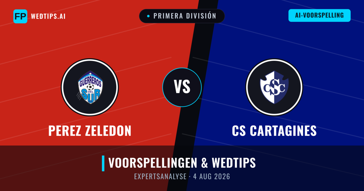 Perez Zeledon vs CS Cartagines — voorspelling en vooruitblik wedstrijd