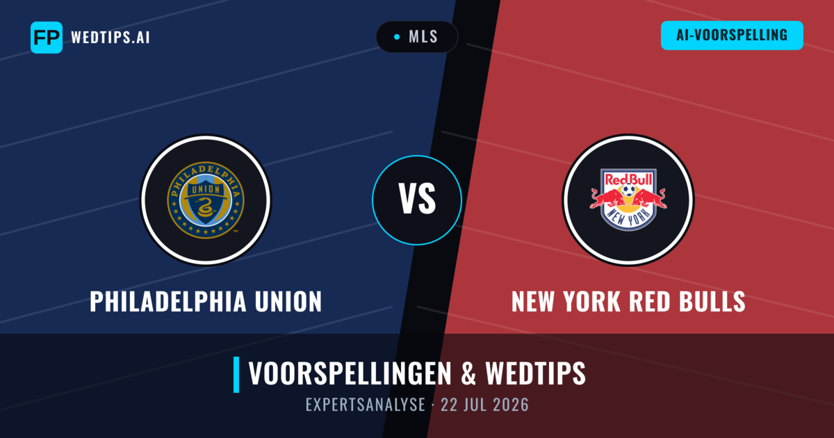 Philadelphia Union vs New York Red Bulls — voorspelling en vooruitblik wedstrijd