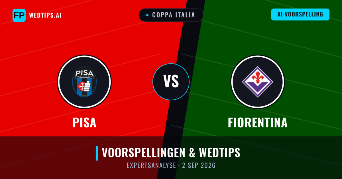 Fiorentina vs Pisa — voorspelling en vooruitblik wedstrijd