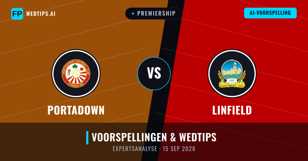 Portadown vs Linfield — voorspelling en vooruitblik wedstrijd