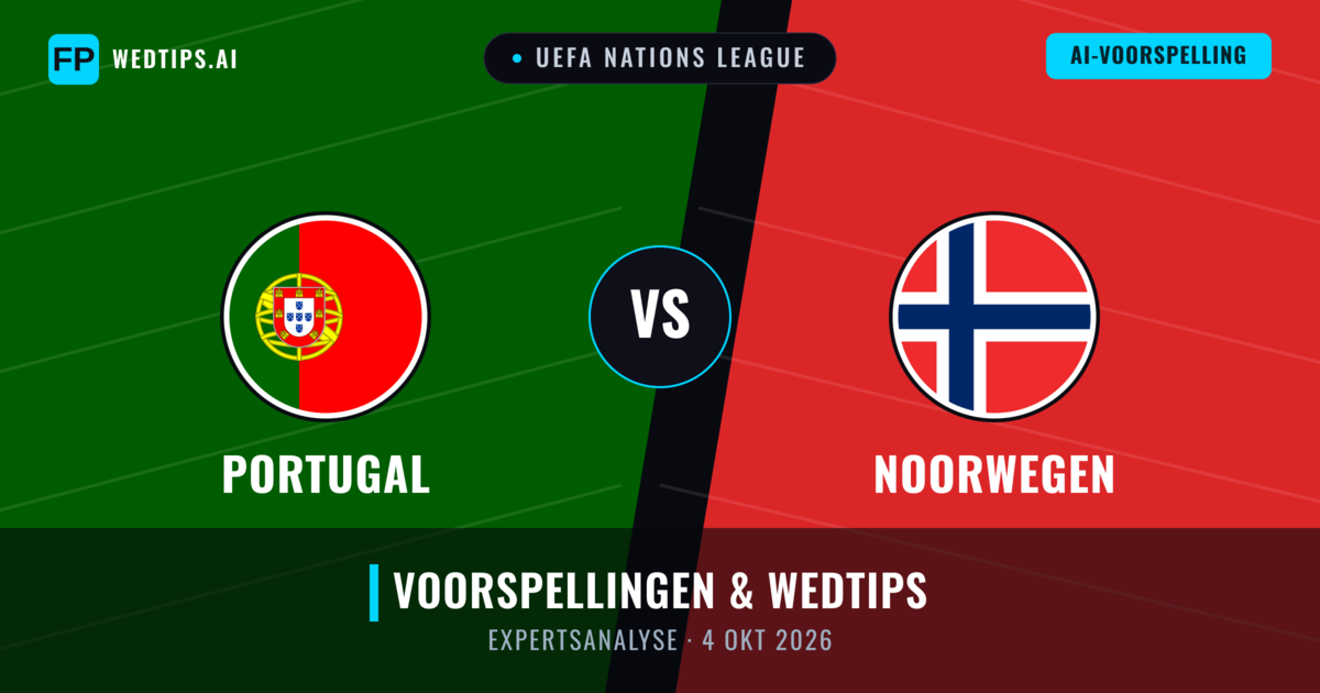 Portugal vs Noorwegen — voorspelling en vooruitblik wedstrijd