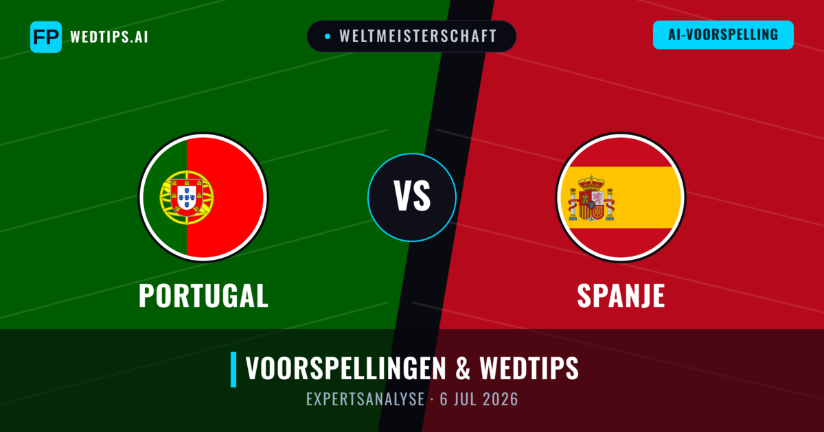Portugal vs Spanje — voorspelling en vooruitblik wedstrijd