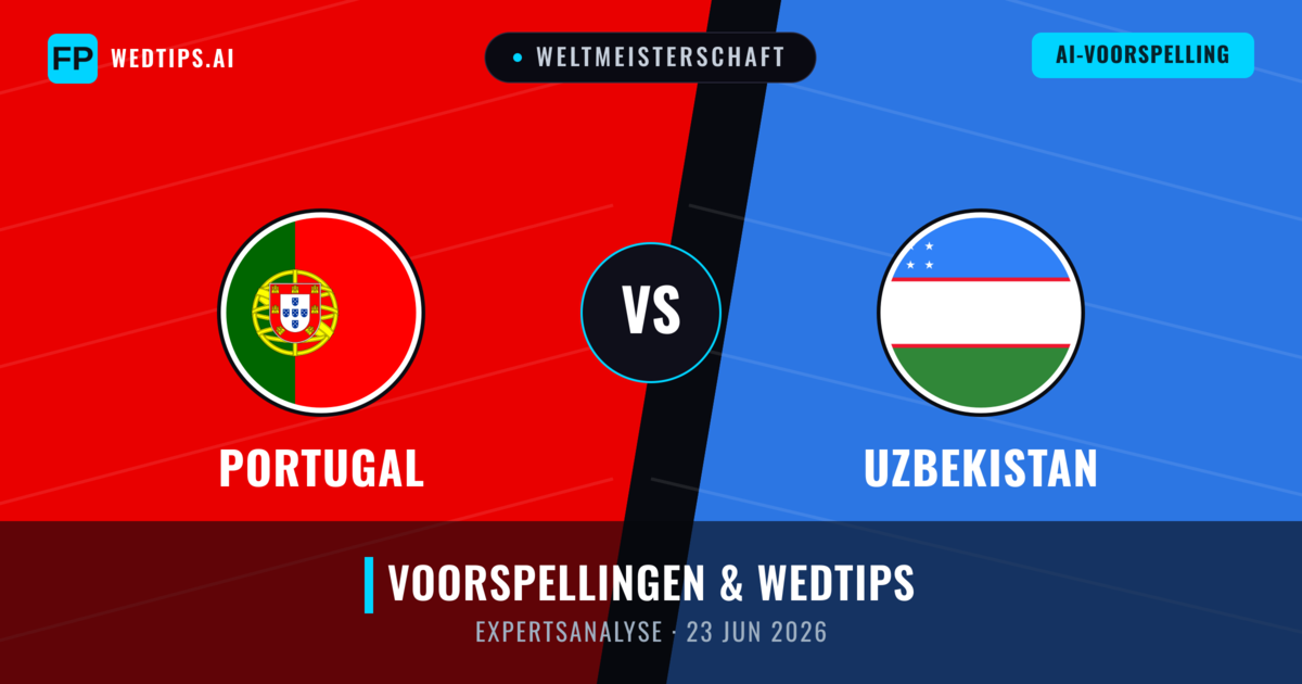 Portugal vs Uzbekistan — voorspelling en vooruitblik wedstrijd