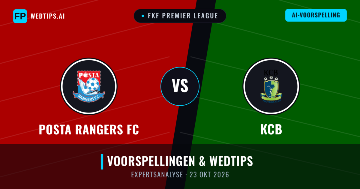Posta Rangers FC vs KCB — voorspelling en vooruitblik wedstrijd