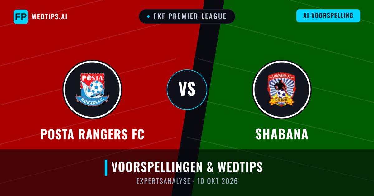 Posta Rangers FC vs Shabana — voorspelling en vooruitblik wedstrijd