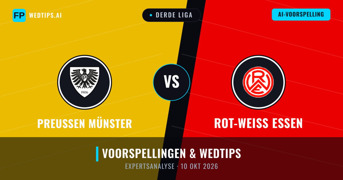 Preußen Münster vs Rot-Weiß Essen — voorspelling en vooruitblik wedstrijd