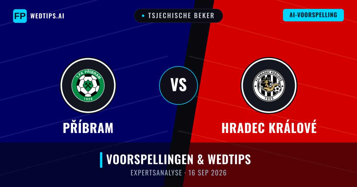 Příbram vs Hradec Králové — voorspelling en vooruitblik wedstrijd