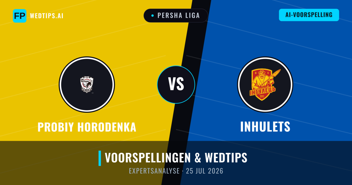 Probiy Horodenka vs Inhulets — voorspelling en vooruitblik wedstrijd