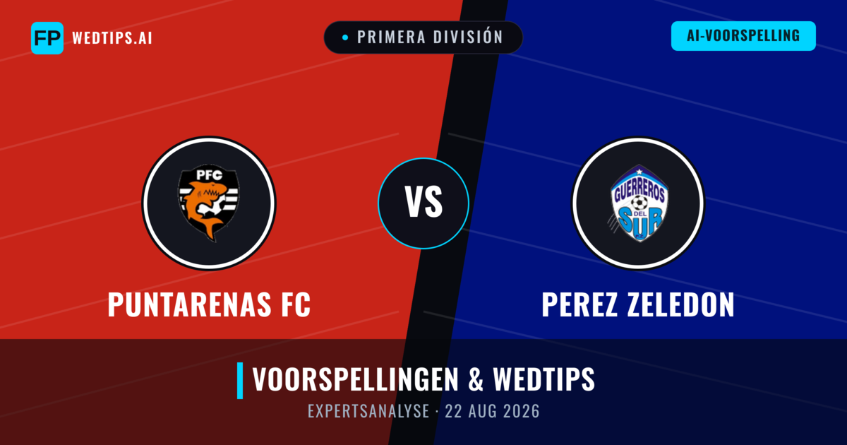 Puntarenas FC vs Perez Zeledon — voorspelling en vooruitblik wedstrijd