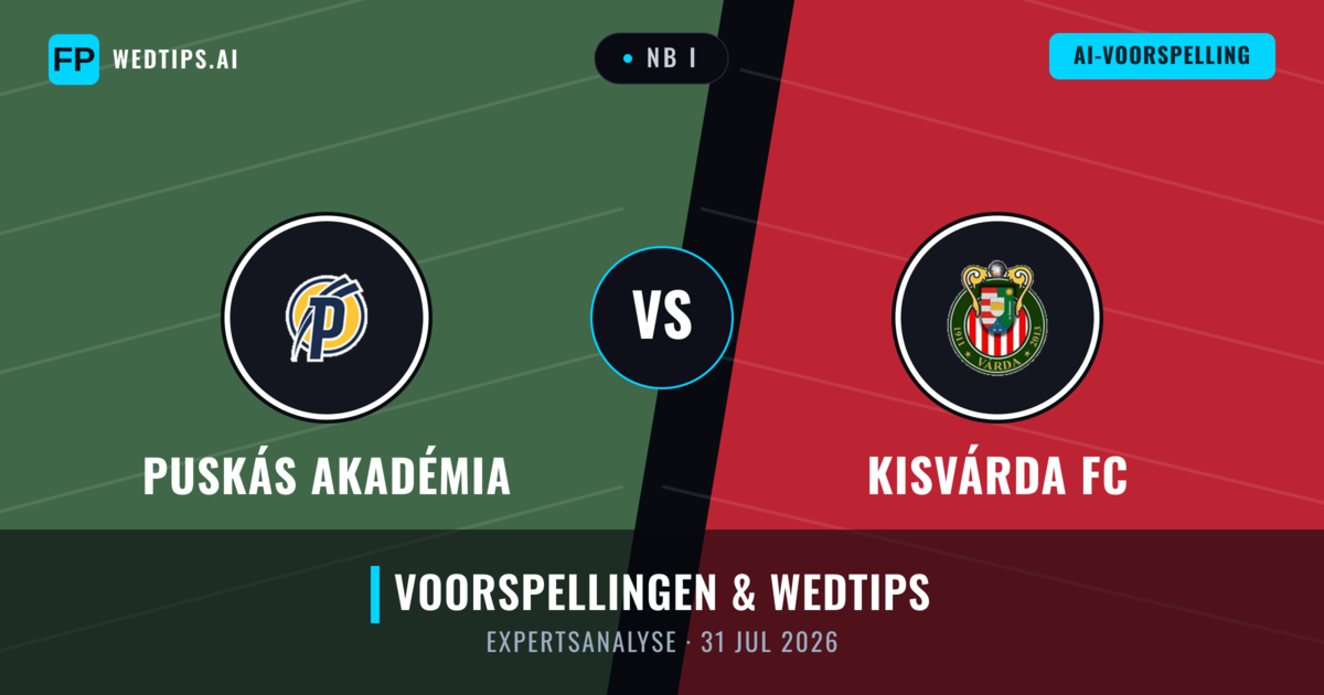 Puskás Akadémia vs Kisvárda FC — voorspelling en vooruitblik wedstrijd