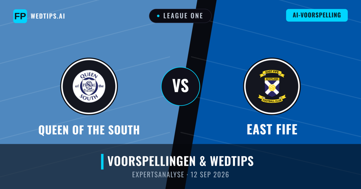 Queen of the South vs East Fife — voorspelling en vooruitblik wedstrijd