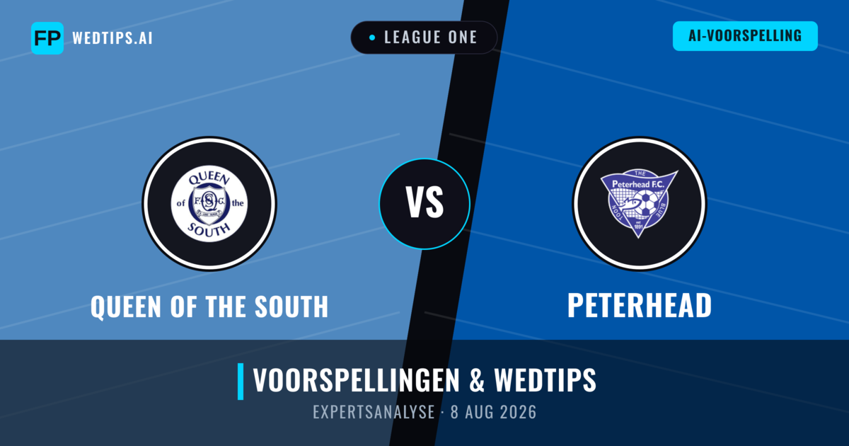 Queen of the South vs Peterhead — voorspelling en vooruitblik wedstrijd