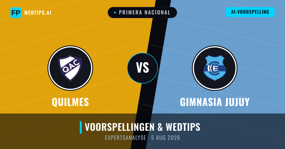 Quilmes vs Gimnasia Jujuy — voorspelling en vooruitblik wedstrijd